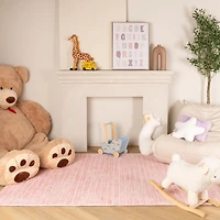 Rug Branch Kids Rainbow Soft Playmat Indoor Area Rug