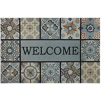 Mohawk Home Patina Tiles Polyester Door Mat 1'11" X 2'11"