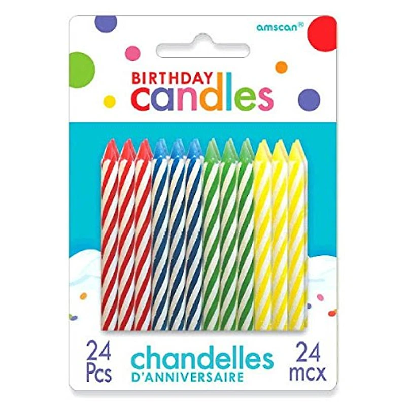 PRIM SPIRAL BDAY CDL - FRENCH