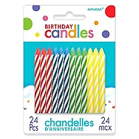 PRIM SPIRAL BDAY CDL - FRENCH