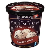 Chapman's Premium Cookies And Cream Ice Cream in a Tub 2L