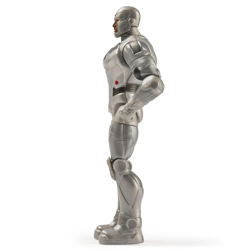 DC Comics, Figurine articulée CYBORG de 10 cm avec 3 accessoires mystère, Adventure 2