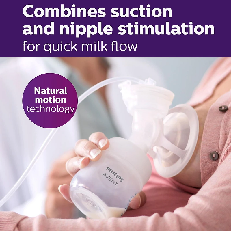 Philips Avent Single Electric Breast Pump Advanced, with Natural Motion Technology, SCF391/62, Philips Avent Single Electric Breast Pump Advanced