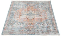ECARPET Traditional Distressed Ultra Soft Area Rug Bahama Heriz Collection