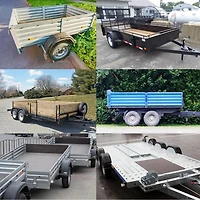 Blue Dog Marine Housses de protection de roulement (1.980) pour toute remorque de bateau, capuchon de protection de roulement