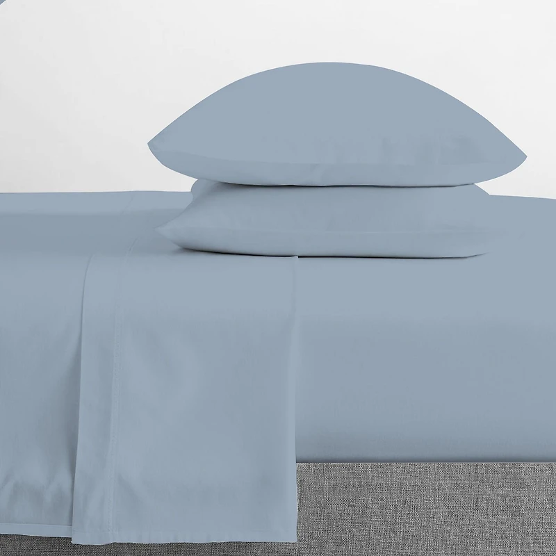 Ensembles de draps en coton biologique certifié 500 fils Johnson Home