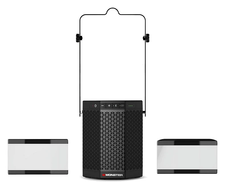 Enceinte Bluetooth Monster Luna avec lumières LED détachables