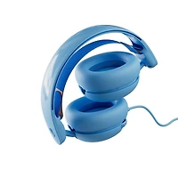 Casque supra-auriculaire à isolation sonore pour enfants Skullcandy Grom - Bleu surf
