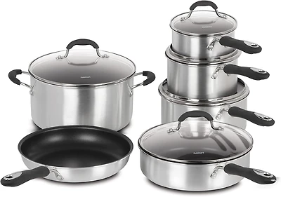 Ensemble de casseroles en aluminium antiadhésif de 11 pièces Cuisinart Advantage