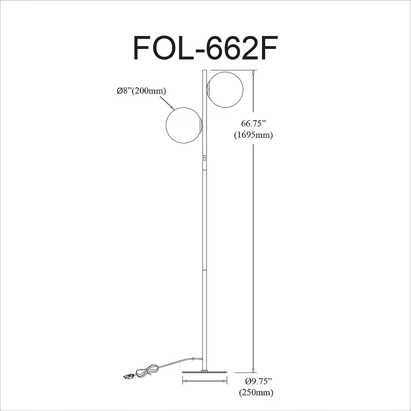 Lampadaire Folgar