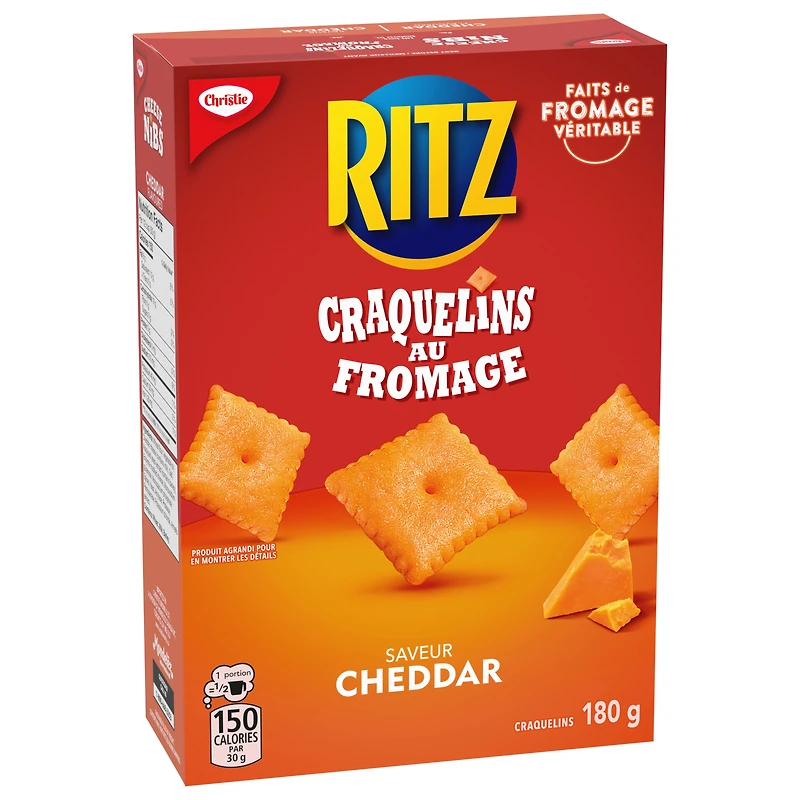 Ritz Cheese Nibs Cheddar Crackers, 180 g