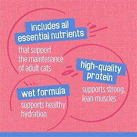 Friskies Shredded Chicken & Salmon Dinner, Wet Cat Food 156g, 156 g