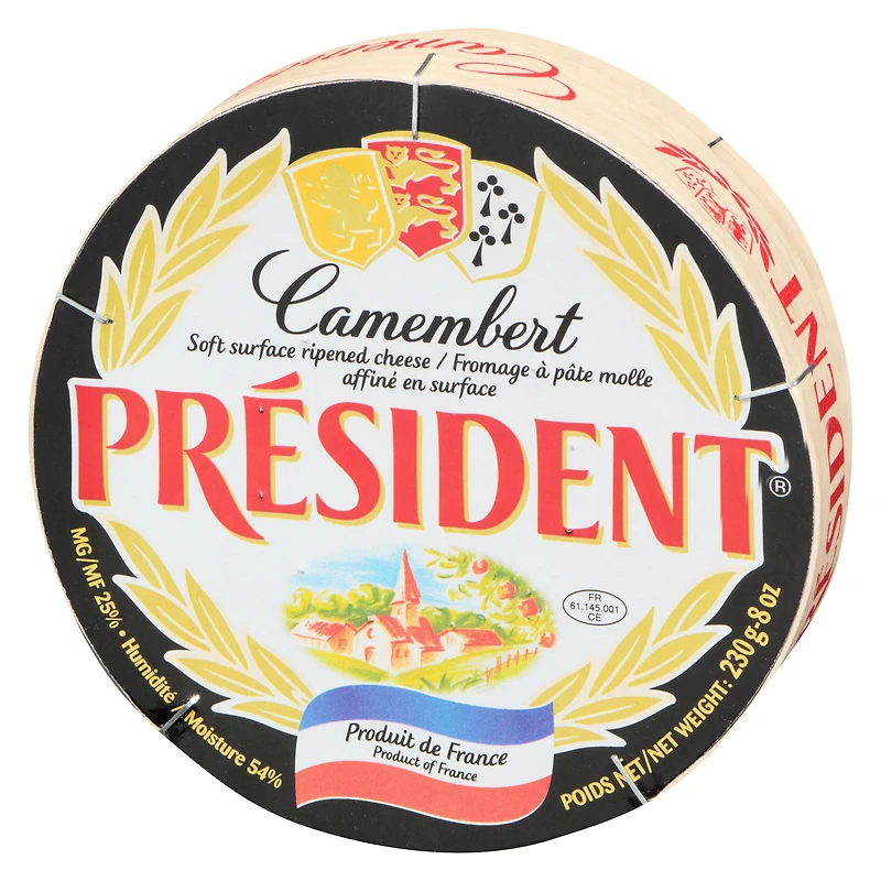 President Camembert Cheese, 230g