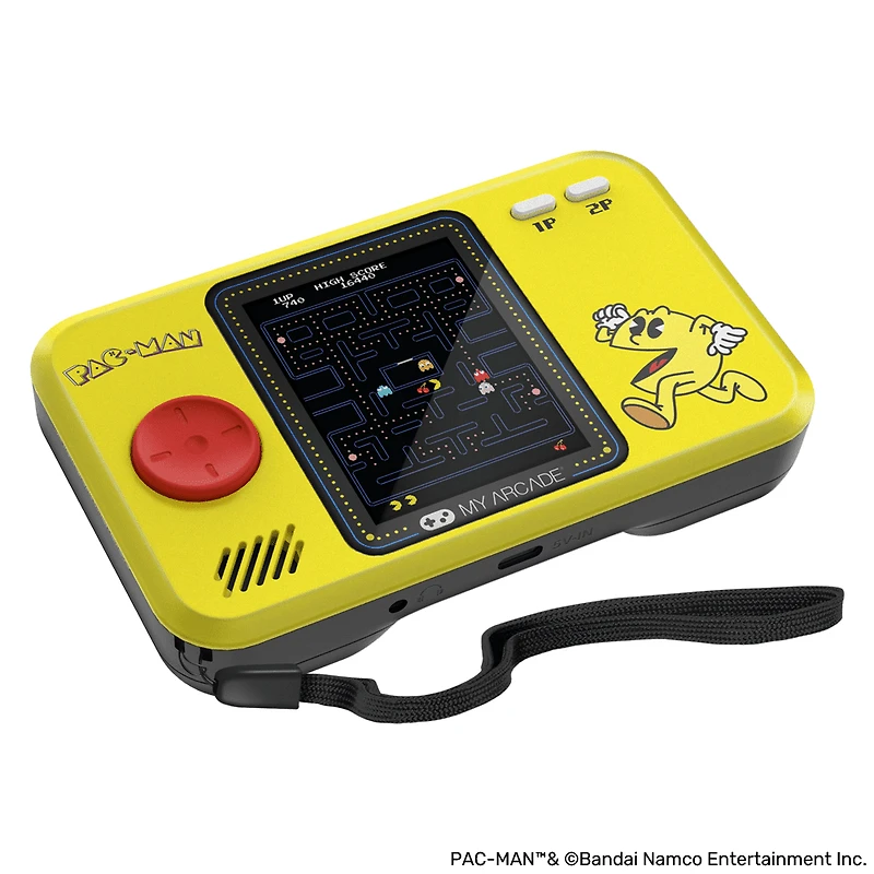 Pac-Man Pocket Player Pro + Travel Case