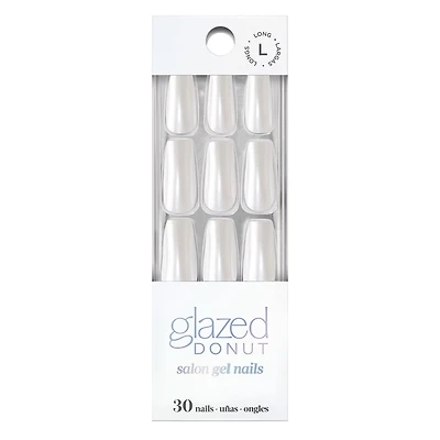 Dashing Diva - Gel Nail - Glazed Donut - Vanilla Glaze-Square