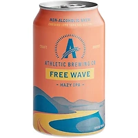 Athletic Brewing Free Wave Non-Alc Hazy IPA 6x355mL, 6x355 mL