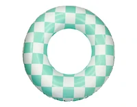 Bluescape 37.4" Checkered Pool Swim Ring