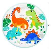 ASSIETTES DINO 9 POUCES ASSIETTES 9 POUCES