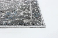 ECARPET Isla Blue, Grey Rug