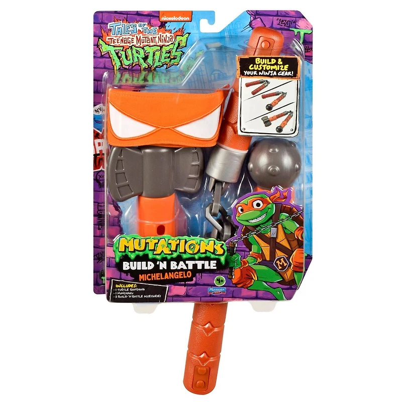 TMNT - Build N Battle Roleplay Set Michelangelo