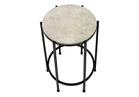 Monarch Specialties  Table D'appoint, 2 Niveaux, Bout, Table D'appoint, Table De Nuit, Chambre À Coucher, Étroit, Lampe, Tiroir De Rangement, Placage Brun, Traditionnel