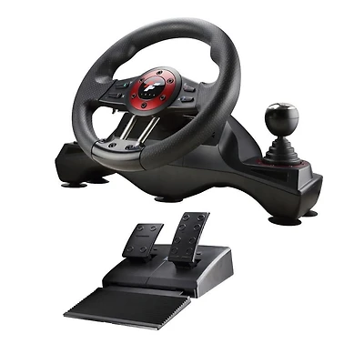 Flashfire 4-in-1 Force Racing Wheel Set - Compatible with Windows PC, PS4 & Xbox One and XBOX Series x/s.