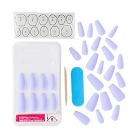KISS Gel Fantasy - 28 faux ongles, longs Haut volume.