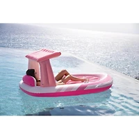 Intex Flotteur de Bateau Pink Paradise, Flotteur de Piscine Gonflable pour Adultes, 96” x 47”