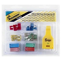 Cooper Bussmann ATM/FMX Fuse Emergency Kit with Tester, 30 pieces