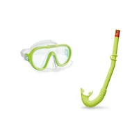 Set de Plongée Intex Adventurer, À partir de 8 ans, Set de Masque de Plongée avec Tuba pour Piscine ou Océan