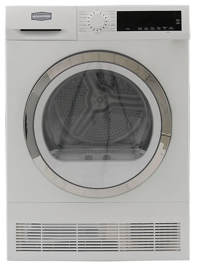 Sécheuse à condensation/sans ventilation Marathon Deluxe, 24 po, blanche