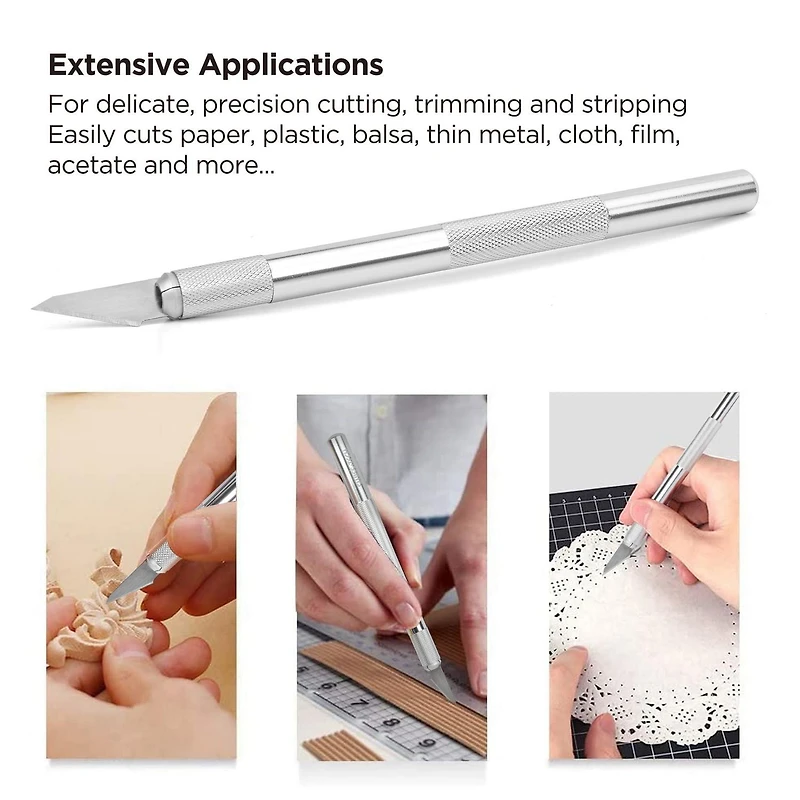 Swiss Tech Precision Knife with 4 Blades