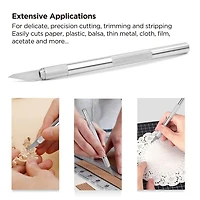 Swiss Tech Precision Knife, Includes 4 blades
