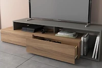 Nexera Tonik 72 in TV Stand, White