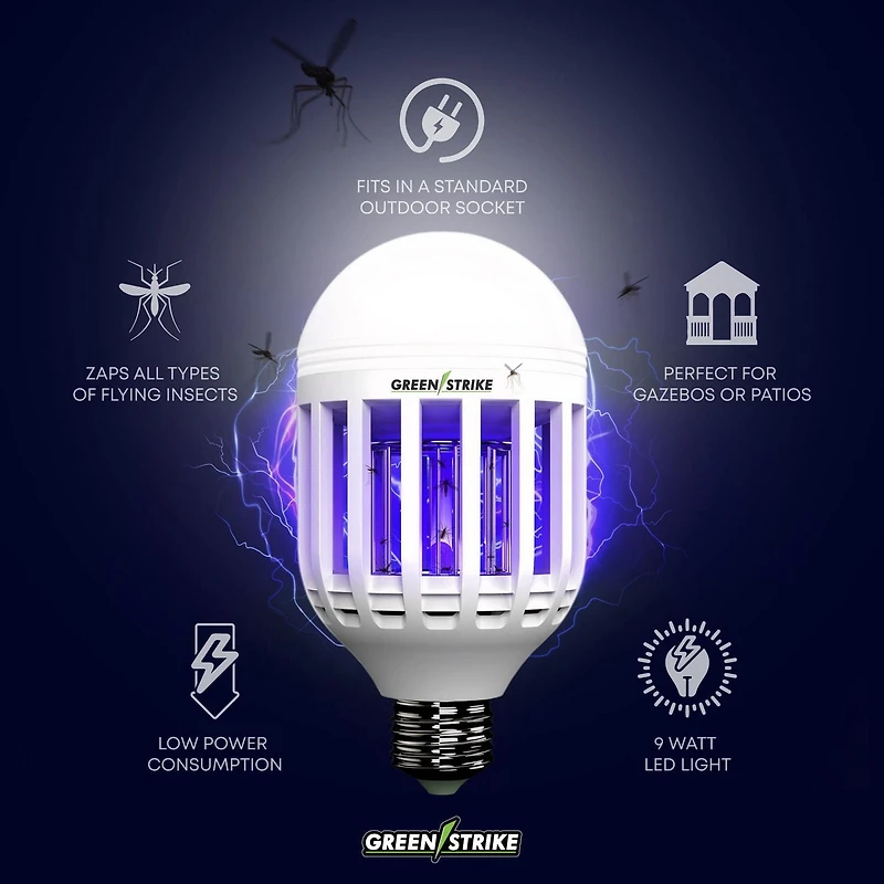 Ampoule De Zapping À LED GREENSTRIKE®