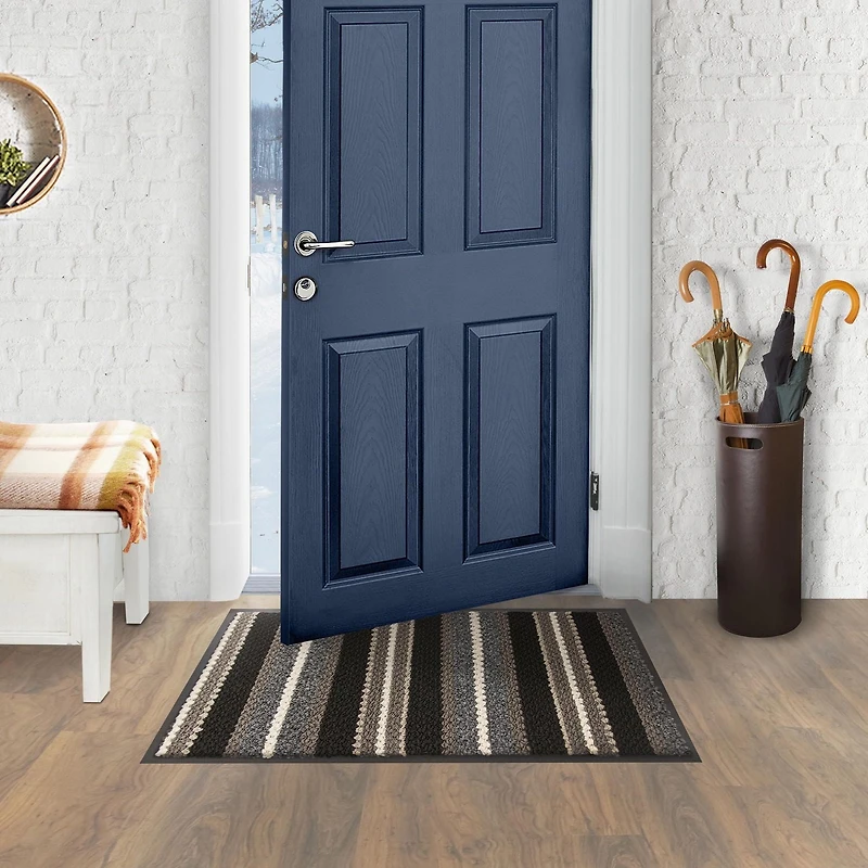 18x30 Discovery Grey Vinyl-backed Floormat