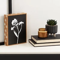 Plante grasse artificielle Cozby dans un pot noir de hometrends