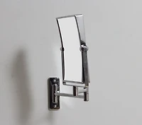 American Imaginations 16.36-in. x 12.13-in. Stainless Steel Magnifying Mirror  In Chrome AI-646