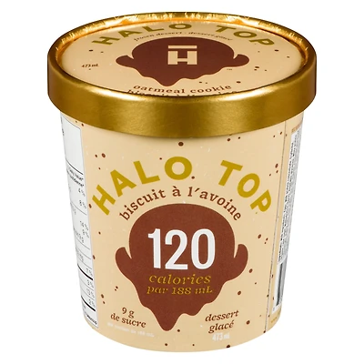Halo Top Oatmeal Cookie Frozen Dessert - 437ml