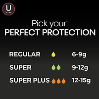 U by Kotex Click Compact Multipack Tampons, Regular/Super, Unscented, 15 Count