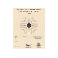 Cibles BB officielles de 5 mètres de la NRA