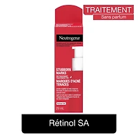 Neutrogena Stubborn Marks PM Treatment - Acne, Retinol Skin Care, Vitamin A - post-acne marks exfoliator - Fragrance Free