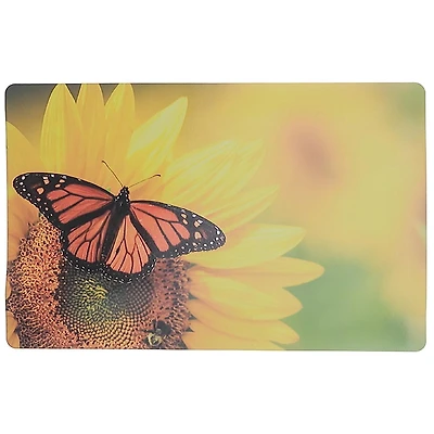 Placemat Plasme De Tournesol Papillon 12 X 18 - Ensemble De 12