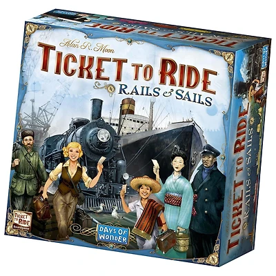 TICKET TO RIDE - RAILS AND SAILS - ENGLISH