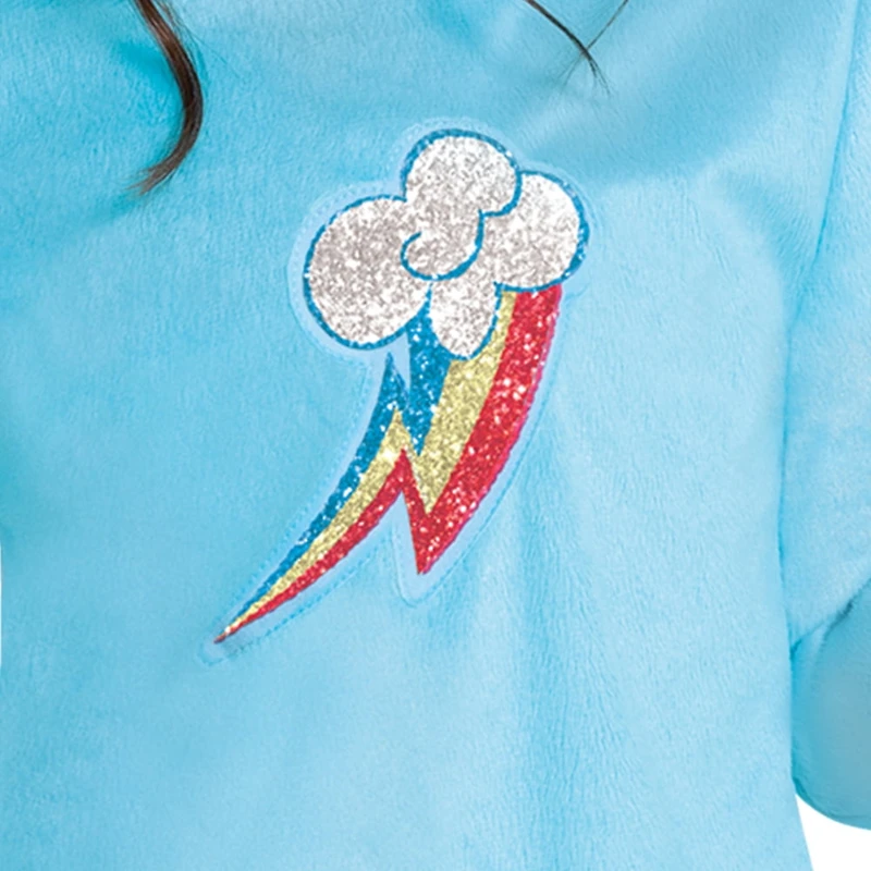 Déguisement MLP Rainbow Dash Combinaison Fille Costume Exclusif