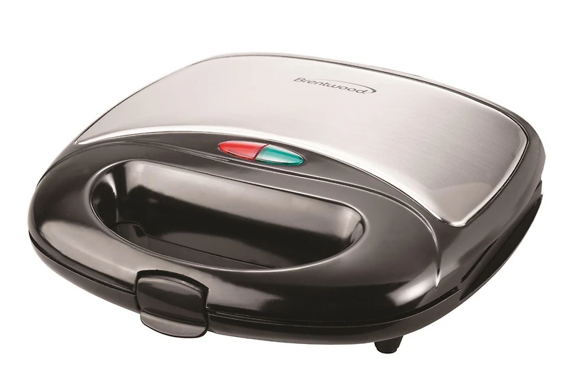 Brentwood - Gaufrier double antiadhésif , noir