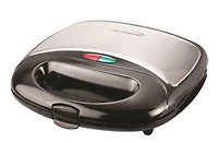 Brentwood - Gaufrier double antiadhésif , noir