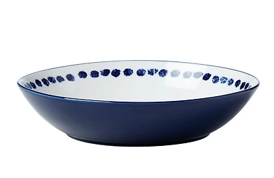 Oneida 365 Harbour White & Indigo All Purpose Bowl