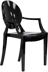 Nicer Furniture fauteuil fantôme en noir