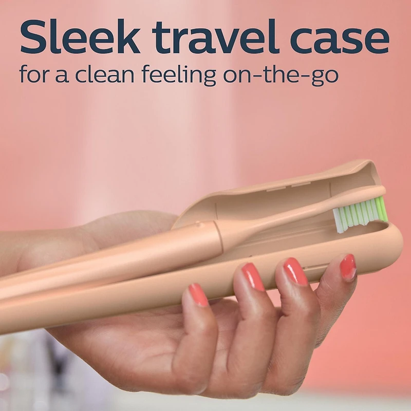 Brosse à dents rechargeable Philips One by Sonicare, Champagne, HY1200/05